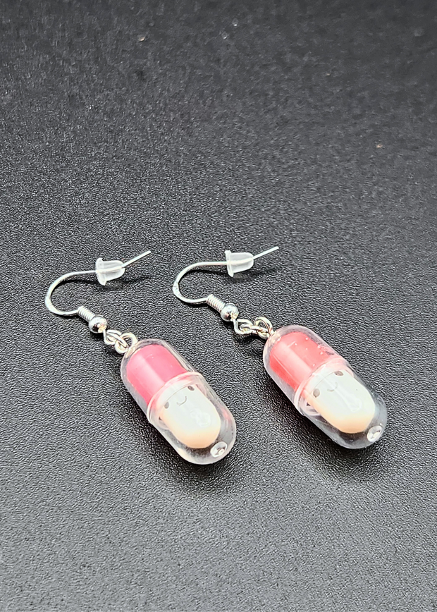 Happy Pill Earrings