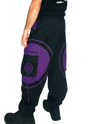 Flow Pants - Purple Flower of Life