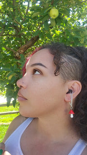 Loop Earplug Earrings!  Earplugs included with Charms!